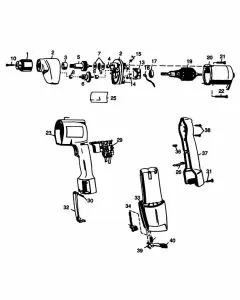 Buy A Black & Decker 1921  Spare part or Replacement part for Your Cordless Drills and Fix Your Machine Today