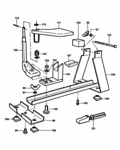 Buy A Black & Decker A5548  Spare part or Replacement part for Your Stands, Holders and Guides and Fix Your Machine Today