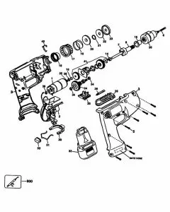 Buy A Black & Decker 1964  Spare part or Replacement part for Your Cordless Drills and Fix Your Machine Today