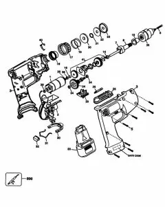 Buy A Black & Decker 1965  Spare part or Replacement part for Your Screwdrivers and Fix Your Machine Today