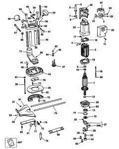 Buy A Black & Decker BD780E  Spare part or Replacement part for Your Routers and Fix Your Machine Today