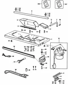 Buy A Black & Decker D2670  Spare part or Replacement part for Your Benches and Tables and Fix Your Machine Today