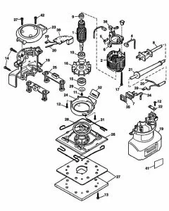 Buy A Black & Decker 4011  Spare part or Replacement part for Your Orbital Sanders and Fix Your Machine Today