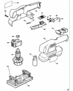 Buy A Black & Decker AST4  Spare part or Replacement part for Your Orbital Sanders and Fix Your Machine Today