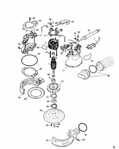 Buy A Dewalt DW421 Spare part or Replacement part for Your RANDOM ORBIT SANDER and Fix Your Machine Today