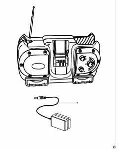 Buy A Black & Decker R123F2  Spare part or Replacement part for Your Site Radios and Fix Your Machine Today