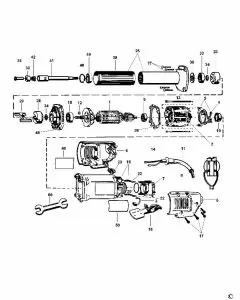 Buy A Dewalt DW887 Spare part or Replacement part for Your DIE GRINDER and Fix Your Machine Today