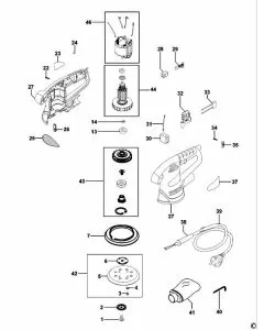 Buy A Black & Decker FS4000ROS  Spare part or Replacement part for Your Random Orbit Sanders and Fix Your Machine Today