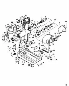 Buy A Black & Decker 3935  Spare part or Replacement part for Your Chop Saws and Fix Your Machine Today