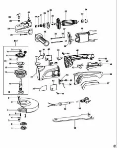 Buy A Black & Decker AST20XC  Spare part or Replacement part for Your Angle Grinders and Fix Your Machine Today