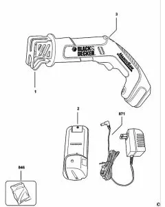 Buy A Black & Decker CHS6000---B  Spare part or Replacement part for Your Cut Saws and Fix Your Machine Today