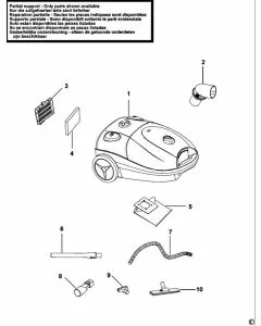 Buy A Black & Decker BBS1801  Spare part or Replacement part for Your Vacuum Cleaners and Fix Your Machine Today