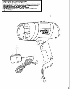 Buy A Black & Decker BDSL411  Spare part or Replacement part for Your Torches and Fix Your Machine Today