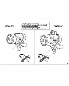 Buy A Black & Decker BDSL301  Spare part or Replacement part for Your Torches and Fix Your Machine Today