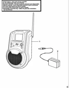 Buy A Black & Decker BD18RC  Spare part or Replacement part for Your Site Radios and Fix Your Machine Today