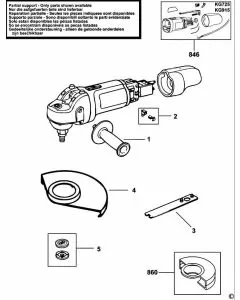 Buy A Black & Decker AST15  Spare part or Replacement part for Your Angle Grinders and Fix Your Machine Today