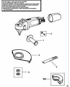 Buy A Black & Decker AST15  Spare part or Replacement part for Your Angle Grinders and Fix Your Machine Today