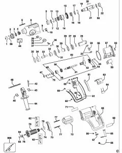 Buy A Black & Decker AST11XC  Spare part or Replacement part for Your Compact Hammers and Fix Your Machine Today