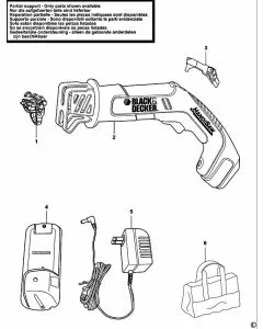 Buy A Black & Decker CHS6000  Spare part or Replacement part for Your Cut Saws and Fix Your Machine Today