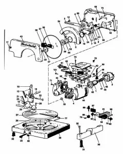 Buy A Black & Decker DN810  Spare part or Replacement part for Your Mitre Saws and Fix Your Machine Today