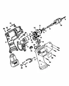 Buy A Black & Decker 1963  Spare part or Replacement part for Your Cordless Drills and Fix Your Machine Today