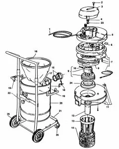 Buy A Black & Decker P9025  Spare part or Replacement part for Your Dust Extractors / Collectors and Fix Your Machine Today