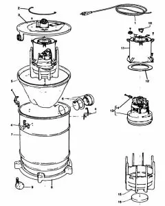 Buy A Black & Decker VC20  Spare part or Replacement part for Your Dust Extractors / Collectors and Fix Your Machine Today