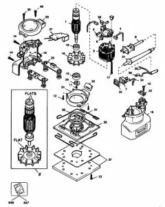 Buy A Black & Decker 4011  Spare part or Replacement part for Your Orbital Sanders and Fix Your Machine Today