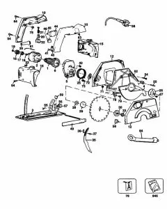 Buy A Black & Decker BD227  Spare part or Replacement part for Your Circular Saws and Fix Your Machine Today