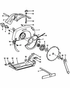 Buy A Black & Decker D985  Spare part or Replacement part for Your Saw Attachments and Fix Your Machine Today