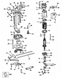 Buy A Black & Decker BD780  Spare part or Replacement part for Your Routers and Fix Your Machine Today