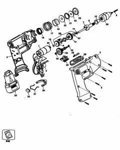 Buy A Black & Decker 1924  Spare part or Replacement part for Your Cordless Drills and Fix Your Machine Today