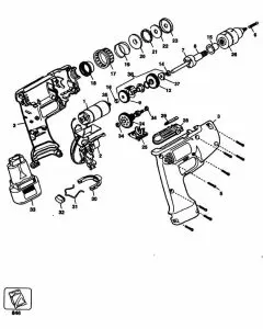 Buy A Black & Decker 1964  Spare part or Replacement part for Your Cordless Drills and Fix Your Machine Today