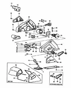 Buy A Black & Decker BD713  Spare part or Replacement part for Your Hand Planers and Fix Your Machine Today