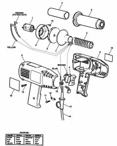 Buy A Black & Decker BD1602  Spare part or Replacement part for Your Heatguns and Fix Your Machine Today