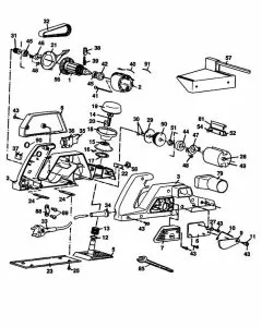 Buy A Black & Decker BD750  Spare part or Replacement part for Your Hand Planers and Fix Your Machine Today