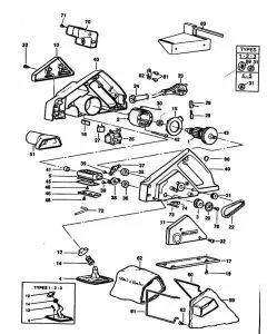 Buy A Black & Decker BD710  Spare part or Replacement part for Your Hand Planers and Fix Your Machine Today