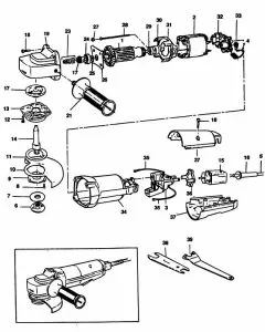 Buy A Black & Decker 5417  Spare part or Replacement part for Your Sander Grinders and Fix Your Machine Today