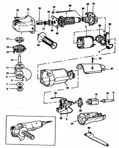 Buy A Black & Decker 5411  Spare part or Replacement part for Your Sander Grinders and Fix Your Machine Today