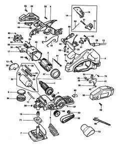 Buy A Black & Decker BD735E  Spare part or Replacement part for Your Hand Planers and Fix Your Machine Today