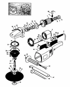 Buy A Black & Decker 6140  Spare part or Replacement part for Your Polishers and Fix Your Machine Today