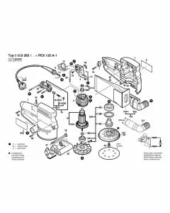 Buy A Skil PEX 125 A-1 Spare Part or Replacement Part for your Eccentric Sander And Fix your Machine Today