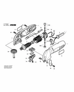 Dremel 6000 Spare Parts List Type: F 013 600 003