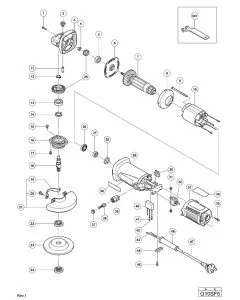 Buy A Hitachi G10SF5 Spare part or Replacement part for Your DISC GRINDER and Fix Your Machine Today