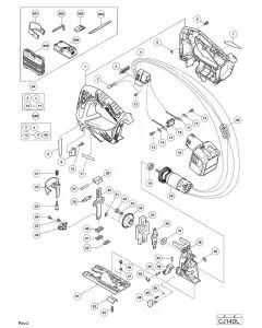 Buy A Hitachi CJ14DL Spare part or Replacement part for Your CORDLESS JIG SAW and Fix Your Machine Today