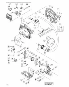 Buy A Hitachi CJ14DMR Spare part or Replacement part for Your CORDLESS JIG SAW and Fix Your Machine Today