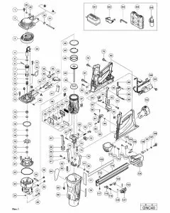 Buy A Hitachi GNC40 Spare part or Replacement part for Your GAS CONCRETE NAILER and Fix Your Machine Today