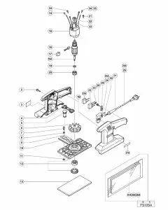 Buy A Hitachi FS10SA Spare part or Replacement part for Your ORBITAL SANDER and Fix Your Machine Today