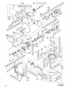 Buy A Hitachi C15FB Spare part or Replacement part for Your 15" MITER SAW and Fix Your Machine Today