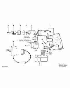 Buy A Skil 2350 HA Spare Part or Replacement Part for your Cordless Impact Drill And Fix your Machine Today